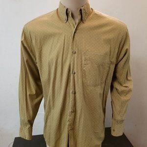 Men's Khaki Polka Dot Print GAP Shirt